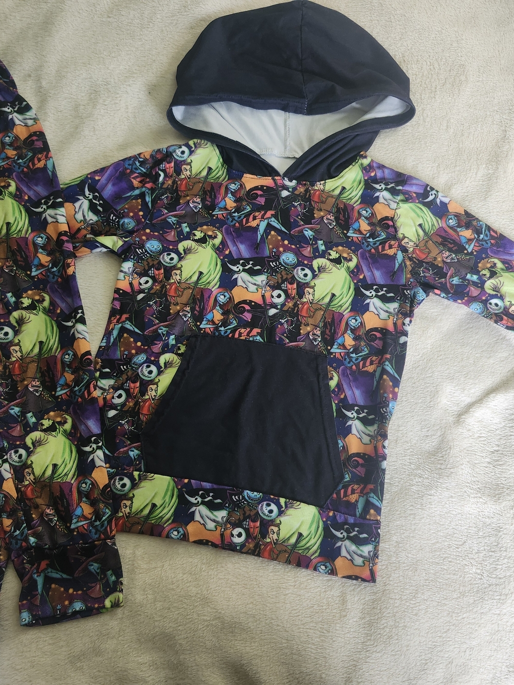 Kids Nightmare Before Christmas Matching Hoodie Set